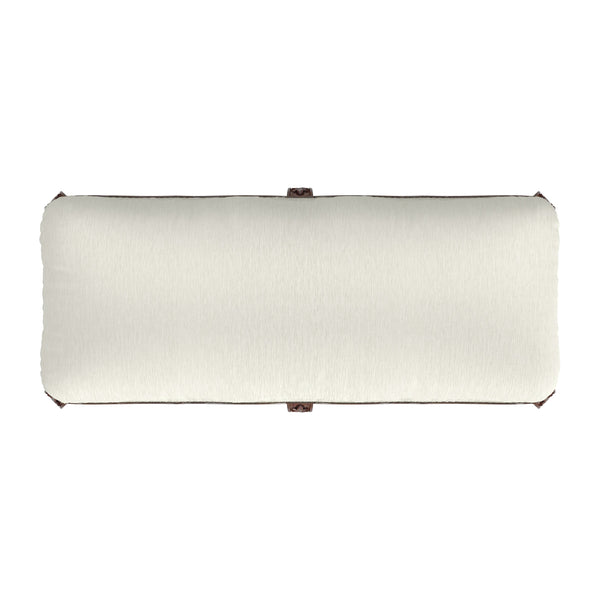 Butler Specialty Michelline Elegant Upholstered Accent Bench With Carved Legs And Antique Brass Nail Heads For Home Decor Medium Brown Rubberwood Solids,Mdf,Urethane Foam,Cotton 2902011-butler