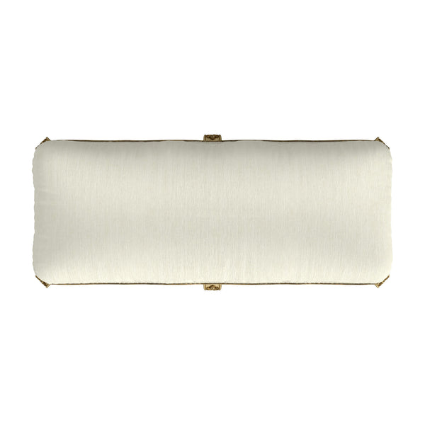 Butler Specialty Michelline Elegant Upholstered Accent Bench With Carved Legs And Antique Brass Nail Heads For Home Decor Beige Rubberwood Solids,Mdf,Urethane Foam,Cotton 2902424-butler