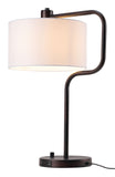 Middlemist Table Lamp White 56146 Zuo Modern