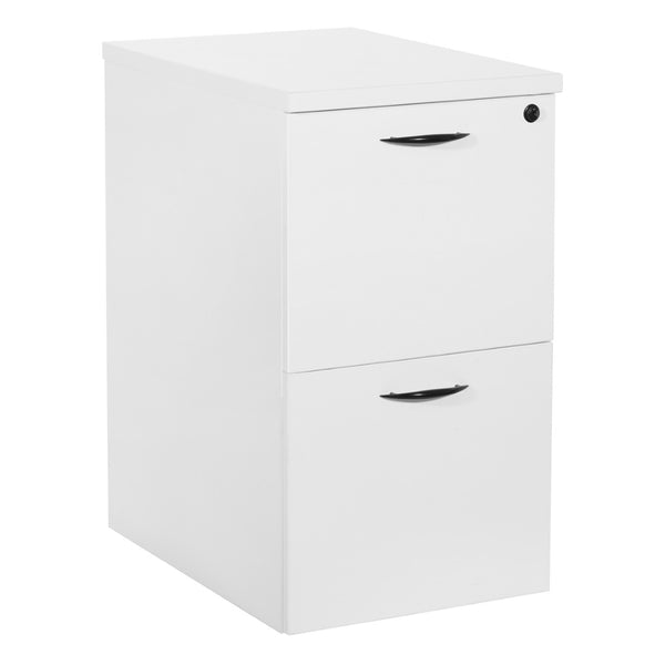 OSP Home Furnishings Napa Commercial Grade Mobile Refrigerator with Stainless Steel Exterior and Swivel Casters White NAP-86-WHT