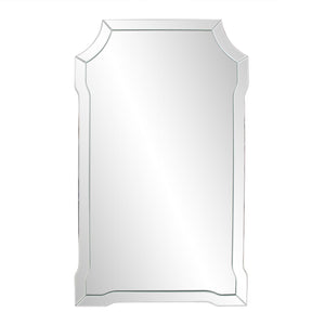 Howard Elliott Claudette Mirror: Elegant Hollywood Glamour With Beveled Edges For Classic Or Modern Decor Styles Silver Glass ,Mdf 29071-howard-elliott