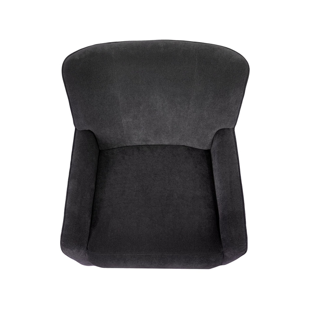JLA Home Chapel Hill - Recliner Kennedy Compact Manual Recliner with Ergonomic Lumbar Support, 3-Position Locking Comfort Grey CH103-0008