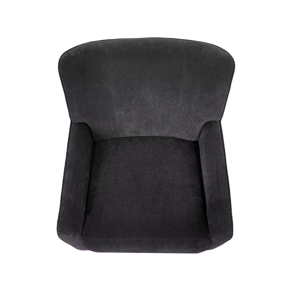 JLA Home Chapel Hill - Recliner Kennedy Compact Manual Recliner with Ergonomic Lumbar Support, 3-Position Locking Comfort Grey CH103-0008