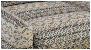 Fusion Handwoven Riverdale Quarry Accent Chair - Vibrant Mid-century Modern Design With Reversible Cushions Multi S,47% Polyester,37% Rayon,16% Linen 290 Riverdale Quarry Accent Chair