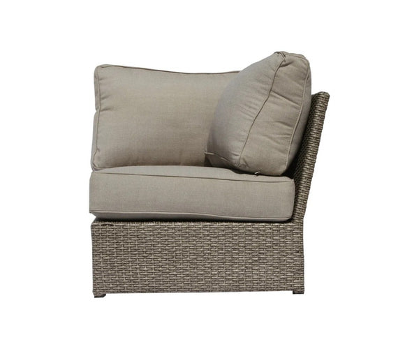 English Elm Ready-To-Use 6-Piece Wicker Patio Conversation Set With Fire Pit, Cushions & Seating For 4+ Comfort B120S00222-GIGA