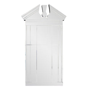 Howard Elliott Bostonian Mirror - Timeless Elegance With Beveled Detailing, Perfect For Modern And Traditional Spaces Silver Glass,Mdf 29107-howard-elliott