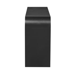 English Elm U_Style 60'' Wooden Entryway Console Table With Elegant Burl Veneer, 2 Drawers & Sturdy Design N711P216235B-GIGA