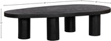 Beekman Black Coffee Table 291Black-C Meridian Furniture