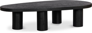 Beekman Black Coffee Table 291Black-C Meridian Furniture