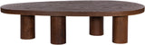 Beekman Brown Coffee Table 291Brown-C Meridian Furniture