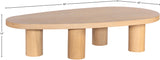 Beekman Oak Coffee Table 291Oak-C Meridian Furniture