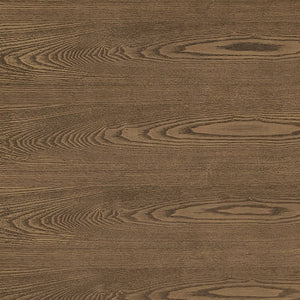 English Elm Walnut Round 3pc Dining Set with Drop-Leaf Table and Padded Brown Faux Leather Side Chairs Walnut 38.5 L x 63 W x 5.5 H B2741S00210