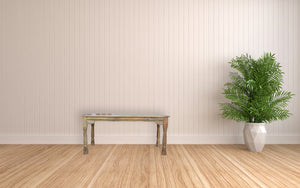 English Elm Solid Granary Extension Dining Table in Hand-Distressed Oak Finish, 100% Solid Mango Wood, Seats 6-8 B182P186225