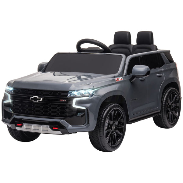English Elm Aosom Licensed Chevrolet Tahoe 12v Kids Electric Ride on Suv with Remote Control W2225P200547