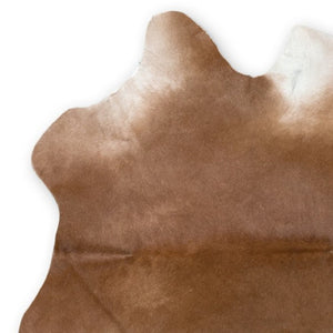 HomeRoots 2' X 3' Tan Print Cowhide Area Rug - Handcrafted Unique Accent for Cozy Living Spaces & Style 293166