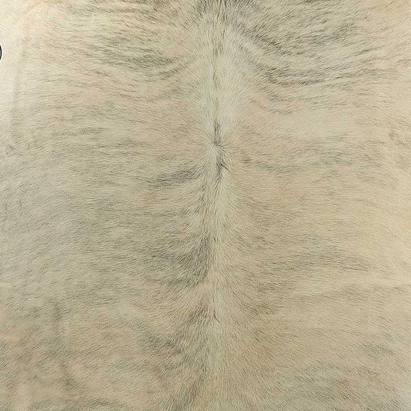 Homeroots 6' X 7' Light Taupe And Brown Exotic Cowhide  Rug  Cowhide 293177