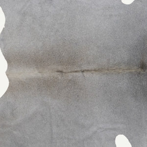 HomeRoots 6' X 7' Authentic Cowhide Print Area Rug - Luxurious Texture, Durable Design, Perfect for Any Space! 293178