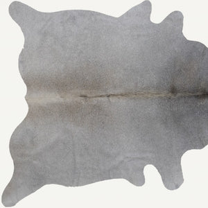 HomeRoots 6' X 7' Authentic Cowhide Print Area Rug - Luxurious Texture, Durable Design, Perfect for Any Space! 293178