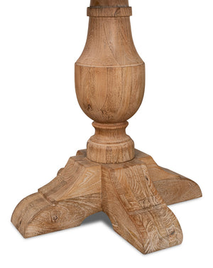 Sarreid Dinner With Friends Dining Table In Sedona Finish - Elegant Mango Wood For Stylish Gatherings Beige  29343