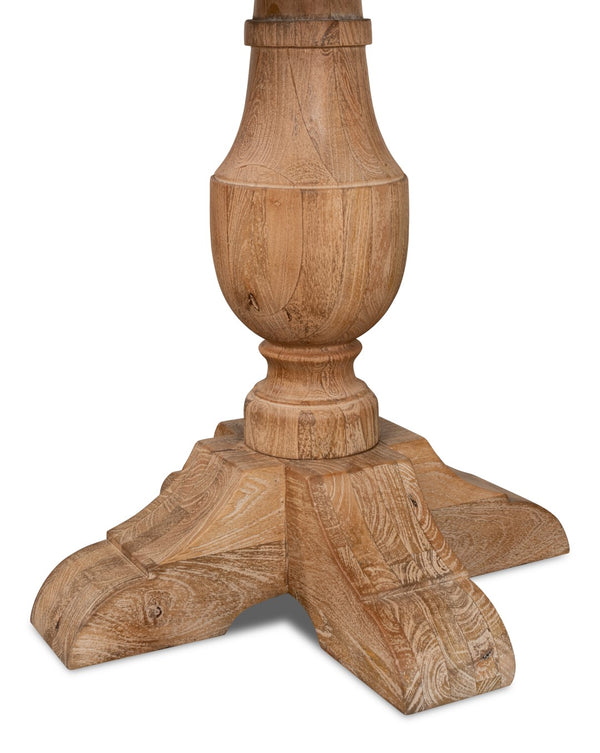 Sarreid Dinner With Friends Dining Table In Sedona Finish - Elegant Mango Wood For Stylish Gatherings Beige  29343