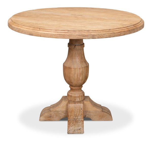 Sarreid Dinner With Friends Dining Table In Sedona Finish - Elegant Mango Wood For Stylish Gatherings Beige  29343