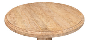 Sarreid Dinner With Friends Dining Table In Sedona Finish - Elegant Mango Wood For Stylish Gatherings Beige  29343