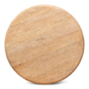 Sarreid Dinner With Friends Dining Table In Sedona Finish - Elegant Mango Wood For Stylish Gatherings Beige  29343