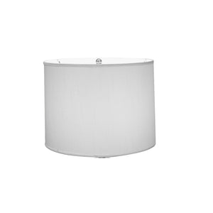 English Elm 30" Tall Wood And Chrome Table Lamp With White Linen Shade - Elegant Lighting For Any Space! B072116080