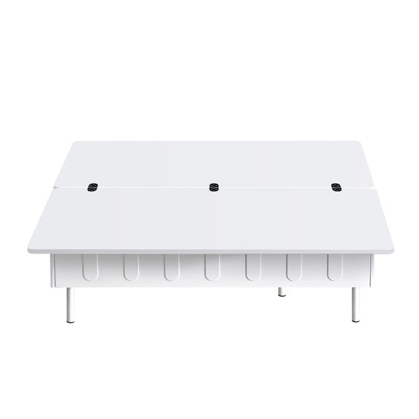 English Elm Vibe Haus Lift-Top Coffee Table With Hidden Storage, Modern Multi-Functional Design N724P292514K-GIGA