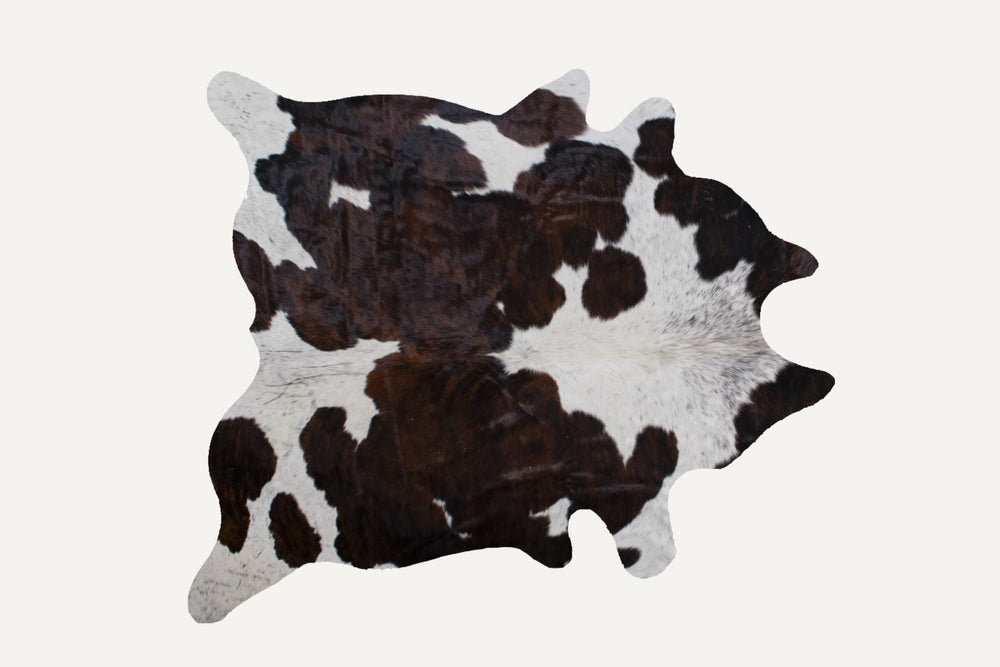 Homeroots 72" X 84" Tricolor Cowhide - Rug Tricolor Cowhide 294259