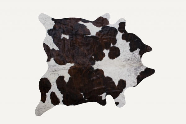 Homeroots 72" X 84" Tricolor Cowhide - Rug Tricolor Cowhide 294259