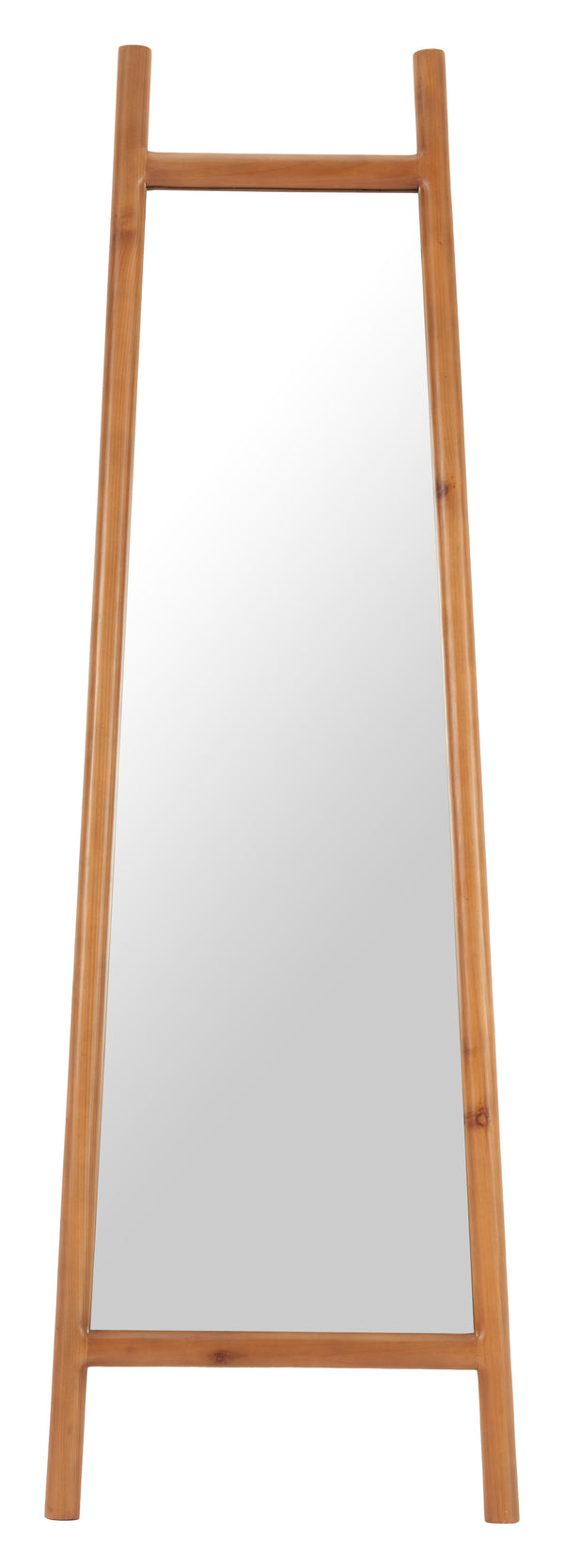 Zuo Modern Stiga Standing Mirror - Timeless Elegance With Modern Design, Perfect For Any Space And Decor Natural Fir Wood,Glass,Mdf 110313-zuo-modern