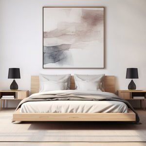 JLA Home 510 Design - 2-Tone Ceramic Table Lamp Set with Sculptural Teardrop Bases, Linen Shades, LED Bulbs, 2-Year Warranty Black/Gold 5DS153-0049