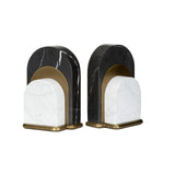 Channarock Bookends Black, White/Cream 295810 Wildwood