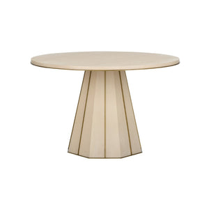 Clint Center Table White/Cream, Gold 295815 Wildwood