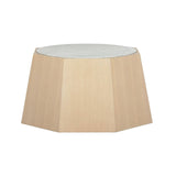 Laurence Coffee Table White/Cream 295816 Wildwood