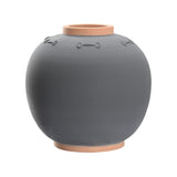 Everly Large Vase Gray, Orange 295830 Wildwood