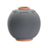 Everly Small Vase Gray, Orange 295831 Wildwood