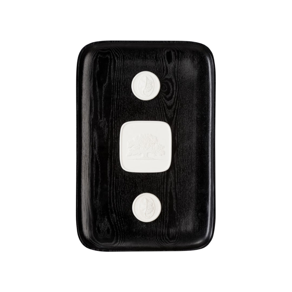 Acorn Framed Intaglios Black, White/Cream 295846 Wildwood