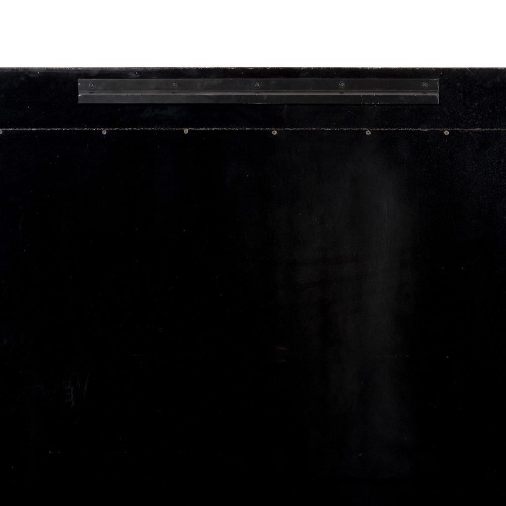 Wildwood Taurus Large Quilted Hair-On-Hide Wall Mirror 54" Square — Artisan Tan Finish, Textured Statement Piece Brown 295849