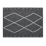 Madison Park Darya Global Inspired Moroccan Indoor/Outdoor Rug GP35-0005 Grey/White