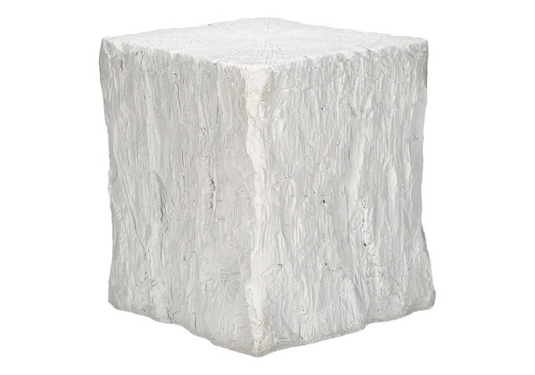 English Elm Accent Table Square Magnesium Oxide Wood Grain Modern Indoor Outdoor Side Piece B2710P461673