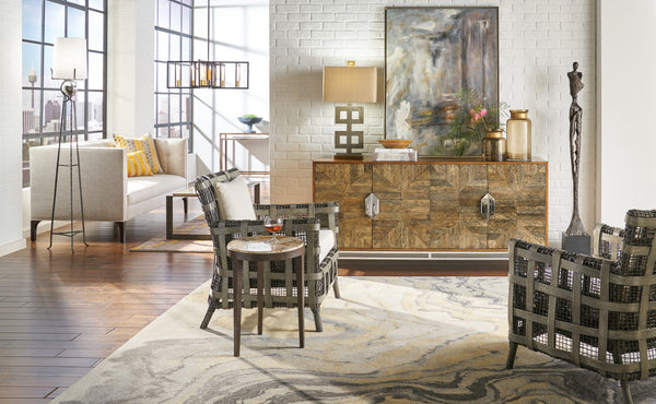 Wildwood Artemis Iron Sculpture In Warm Bronze Finish — Tall Slender Minimalist Accent For Mantels & Entryways 65.5h x 8w x 8d 296144