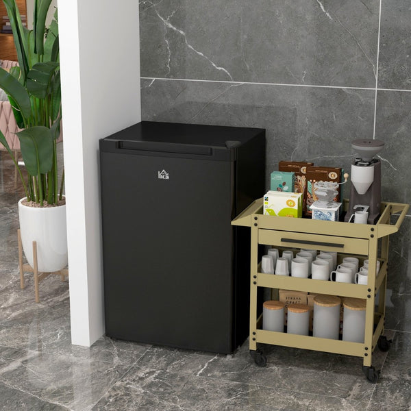 English Elm Homcom Compact Upright Freezer 3 Cu Ft with Adjustable Thermostat for Dorm Apartment W2225P200389