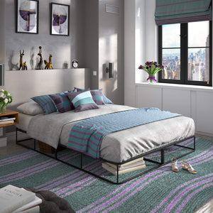 Madison Metal Platform Bed Frame Open Design for Modern Minimalist Bedrooms