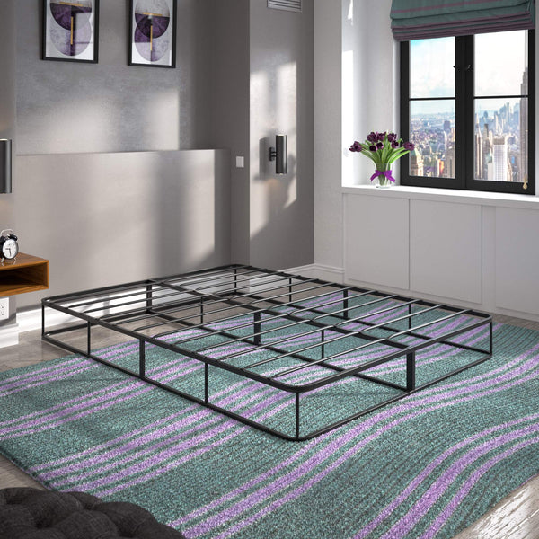 Madison Metal Platform Bed Frame Open Design for Modern Minimalist Bedrooms
