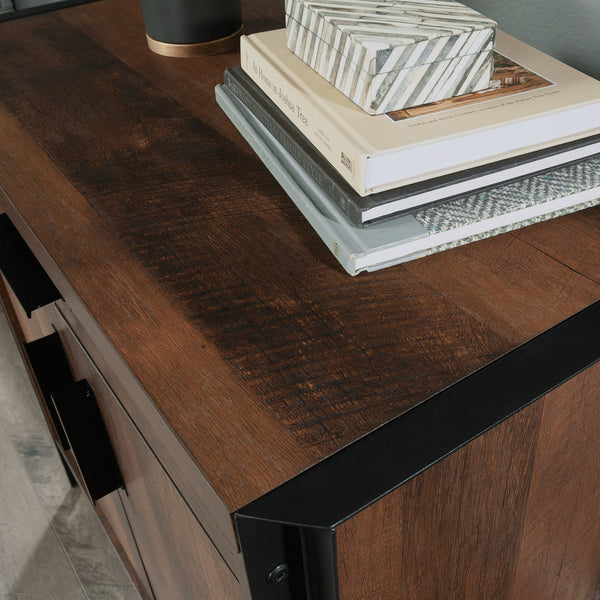 English Elm Library Base - Versatile Brown Storage Unit With Durable Design For Home Office, Living Room & More B356P367769