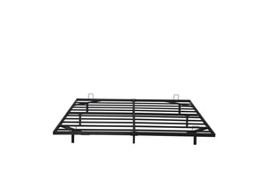 English Elm Queen Metal Platform Bed with Built-in Led Underlighting for Modern Bedroom Decor W1670P407045