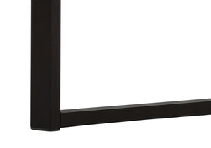 English Elm Computer Desk - Contemporary Home Office Setup With Storage Drawers, Reversible Design, 60" White & Black B2710P219863