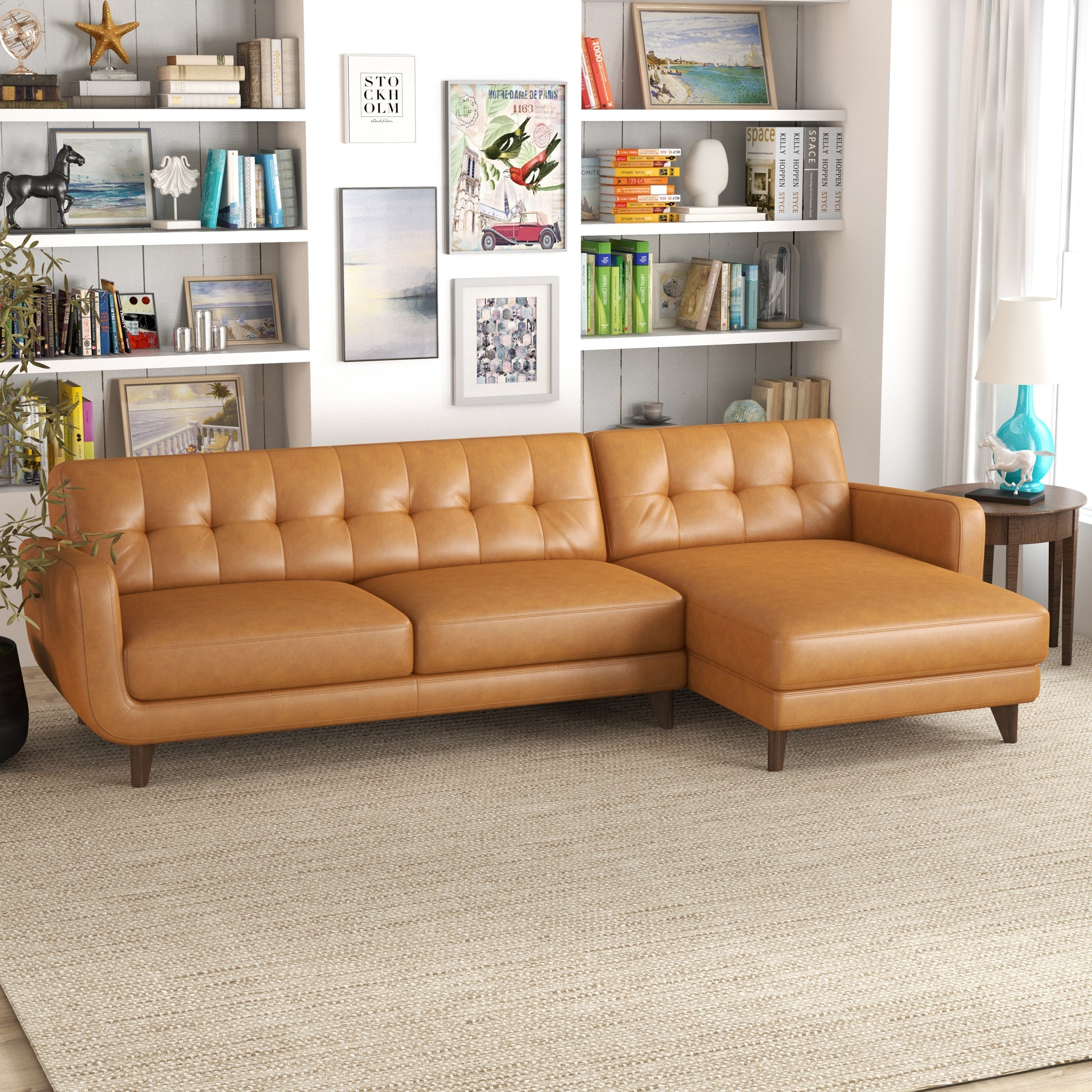 English Elm Allison Sectional Sofa - Thumbnail 5